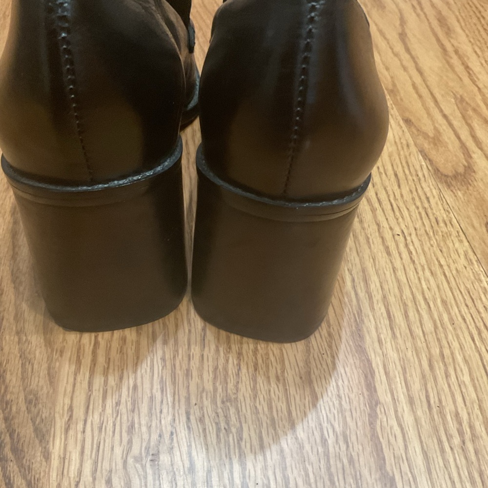Vince Camuto Black Leather Loafers - Picture 5 of 5